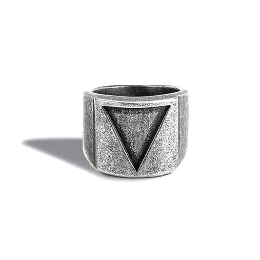 Stainless Steel Triangle Ring